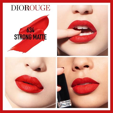 dior strong matte 634|dior lipstick.